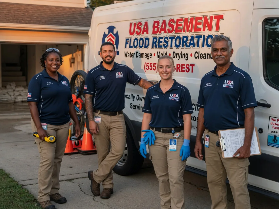 Basement Flood Cleanup company in Wardville, OK